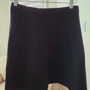 POLO Ralph Lauren Knit Circle Mini Skirt Black Size XL
